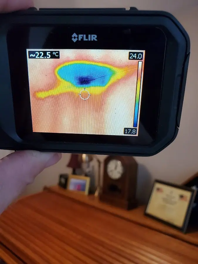 Thermal imaging inspection for water damage in Fort Washington