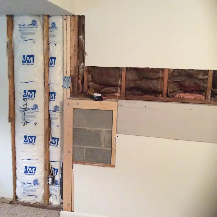 Wall insulation replacement during Structural Drying in Fort Washington